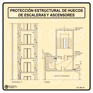 Nueva ventana:Protección estructural de huecos de escaleras y ascensores (pdf, 37 Kbytes)