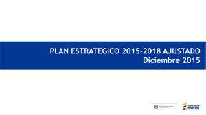 - ​ Presentación Plan Estratégico 2015-2018 ajustado ​