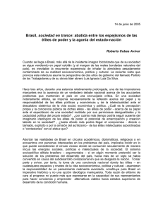 Brasil, sociedad en trance: abatida entre los espejismos de las élites de poder y la agonía del estado-nación