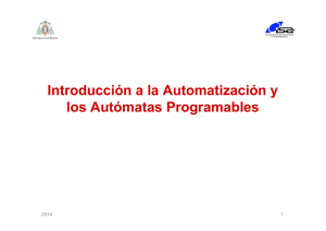 Introducción a la Automatización y los Autómatas Programables