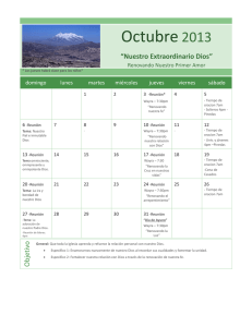  calendario de octubre 2013