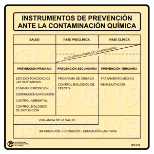 Nueva ventana:Instrumentos de prevención ante la contaminación química (pdf, 22 Kbytes)