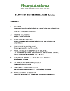 PLÁSTICOS EN COLOMBIA XLIV Edición