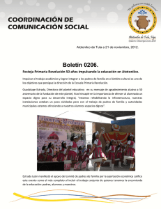 Festeja Primaria Revolución 50 años impulsando la educación en Atotonilco.
