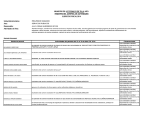 registro de actividades 2a quincena abril 2014 serv publ