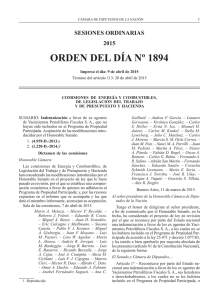 Orden del Día 1894.