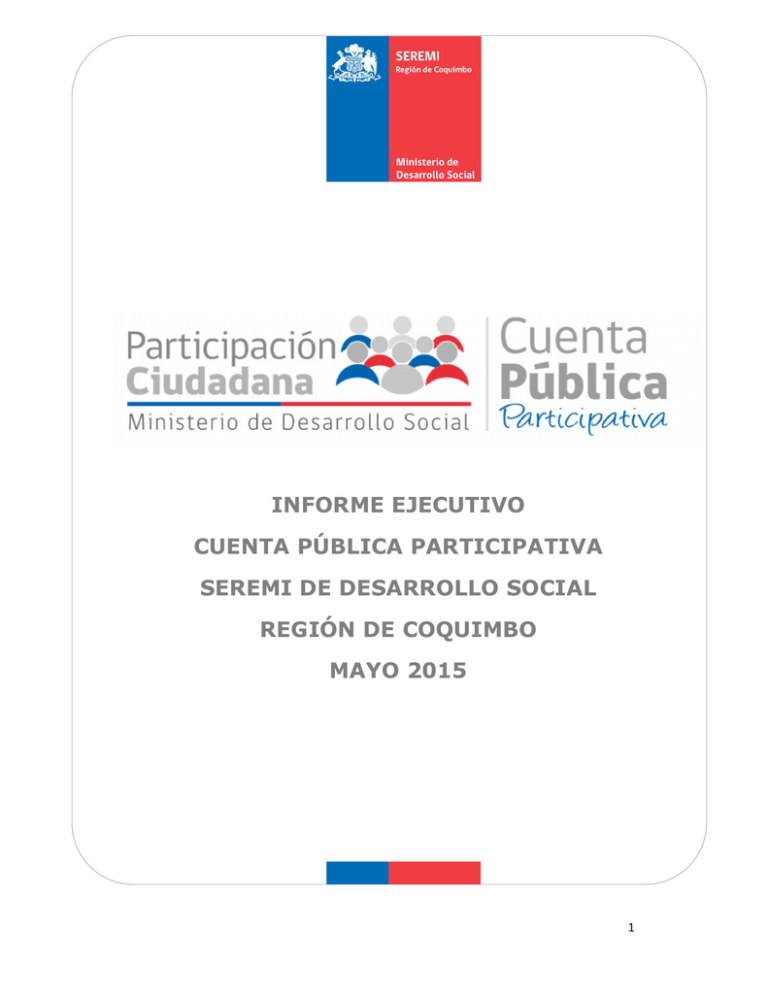 Informe Cuenta P Blica Para Web Coquimbo Pdf