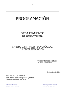 AMBITO CIENTÍFICO TECNOLÓGICO. 3º DIVERSIFICACIÓN