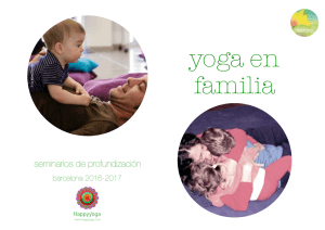 yoga en familia seminarios de profundización barcelona 2016-2017