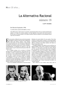 Descargar artículo La alternativa racional número 18 en PDF