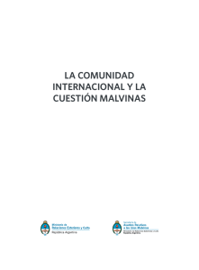 La comunidad Internacional y la cuesti n Malvinas