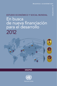 2012 En busca de nueva financiación para el desarrollo