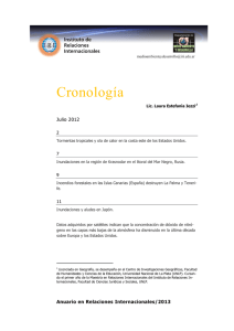 Cronología Julio 2012 2 7