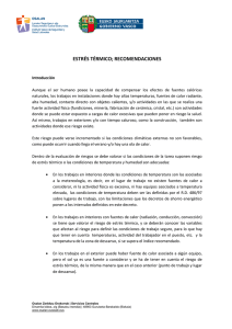 "Estr s t rmico: recomendaciones para trabajar con calor" (pdf, 369 KB)