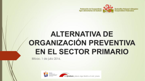 Ponencia de I aki Nubla, de FCAE: "Alternativa de organizaci n preventiva en el sector primario" (pdf, 965 KB)