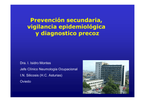 "Prevenci n secundaria, vigilancia epidemiol gica y diagn stico precoz" (pdf, 849 KB)