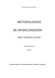 metodologias de interconexion