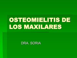 osteomielitisde los maxilares 2006