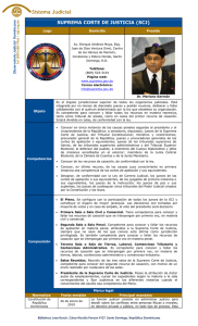 Sistema Judicial - Observatorio Judicial Dominicano