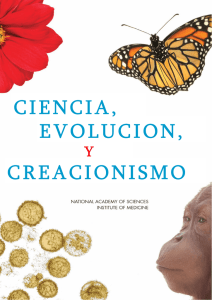 CIENCIA, EVOLUCION, CREACIONISMO