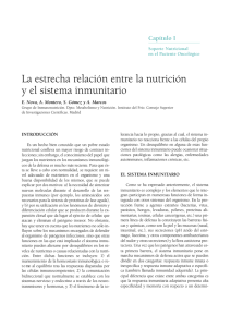 La estrecha relación entre la nutrición y el sistema inmunitario