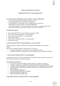 PROSPECTO - Agencia Española de Medicamentos y Productos