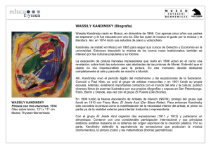 Biografía de Kandinsky