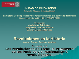 Las revoluciones de 1848
