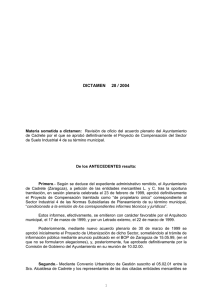 dictamen 71/1999 - Gobierno de Aragón