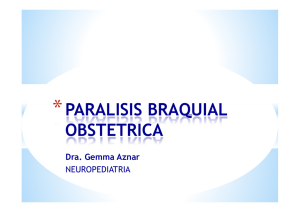 paralisis braquial obstetrica