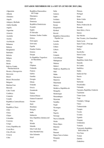 estados miembros de la oit en junio de 2015 (186)