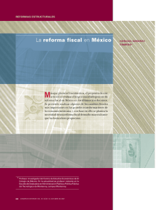 La reforma fiscal. - revista de comercio exterior