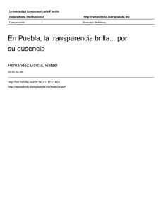 En Puebla, la transparencia brilla... por su ausencia