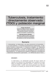 13- TUBERCULOSIS, TRATAMIENTO DIRECTAMENTE