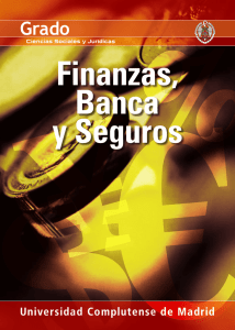 Finanzas, Banca y Seguros - Facultad de Ciencias Económicas y