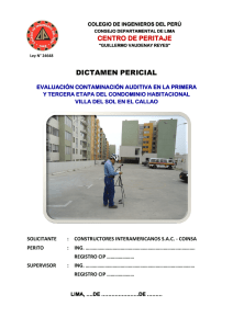 Formato Dictamen Pericial - Consejo Departamental de Lima