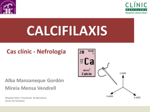 Calcifilaxis