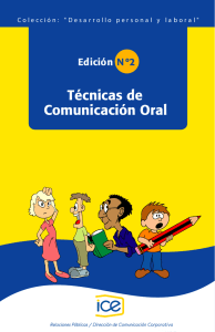Técnicas de Comunicación Oral