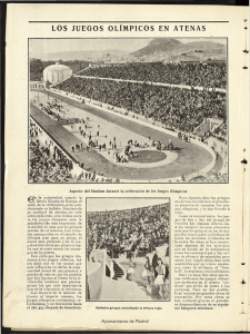Los Juegos Olímpicos de Atenas