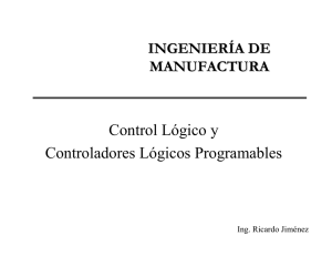 Control Lógico y Controladores Lógicos Programables