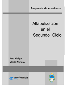 Alfabetización en el Segundo Ciclo