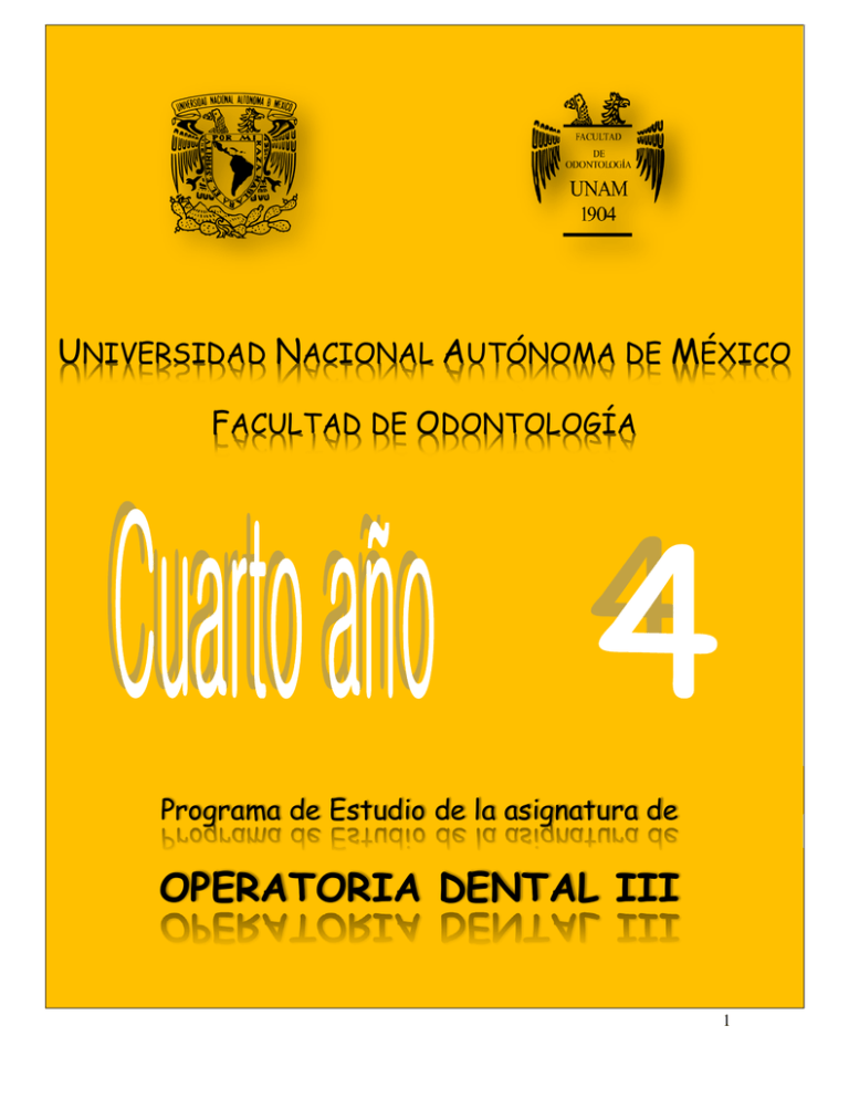 Operatoria Dental Iii