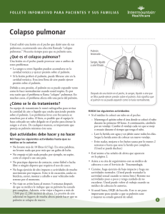 Colapso pulmonar - Intermountain Healthcare
