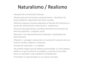 Naturalismo / Realismo