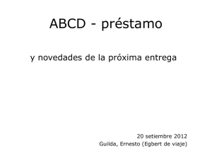 ABCD - préstamo