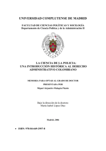 una introducción histórica al derecho administrativo colombiano