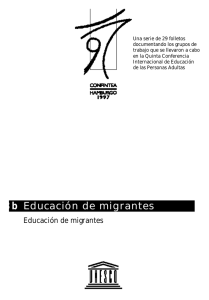 Educación de migrantes