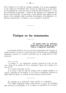 Testigos en - Asociación de Escribanos del Uruguay