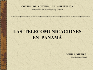 las telecomunicaciones en panamá