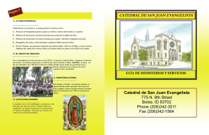 Catedral de San Juan Evangelista 775 N. 8th Street Boise, ID 83702